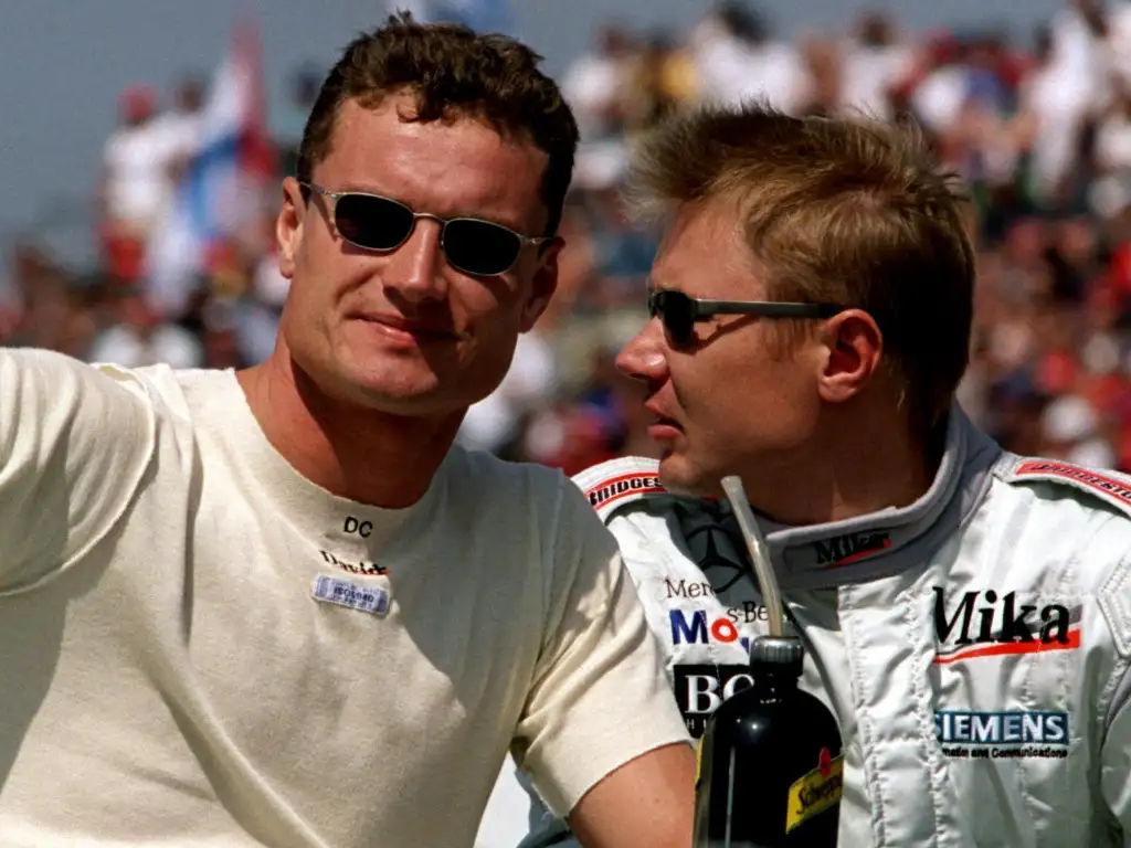 David Coulthard Mika Hakkinen PA