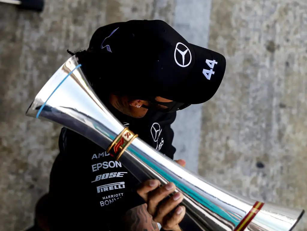 Lewis Hamilton Spanish GP trophy