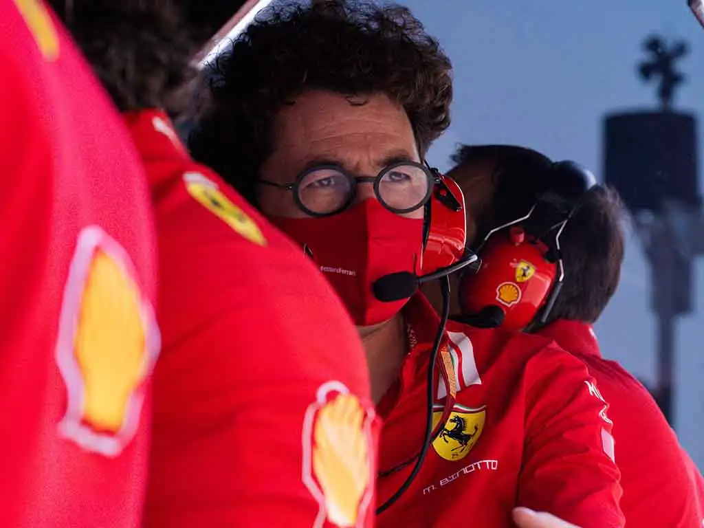 Mattia Binotto Ferrari