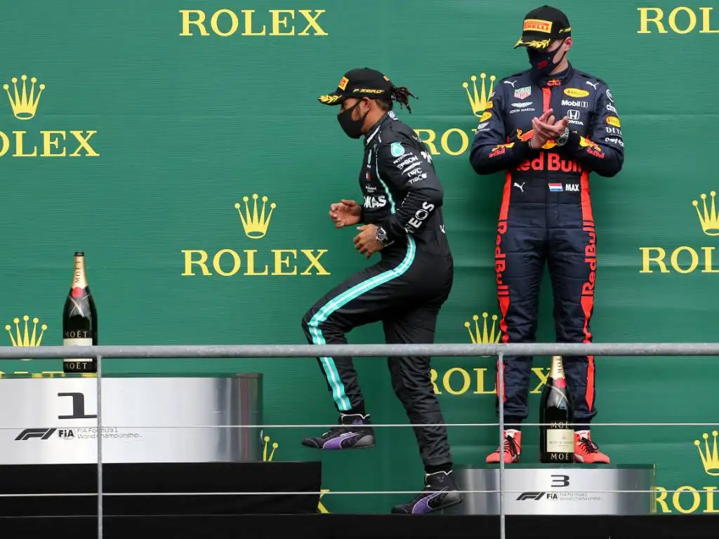 Lewis Hamilton Mercedes Max Verstappen
