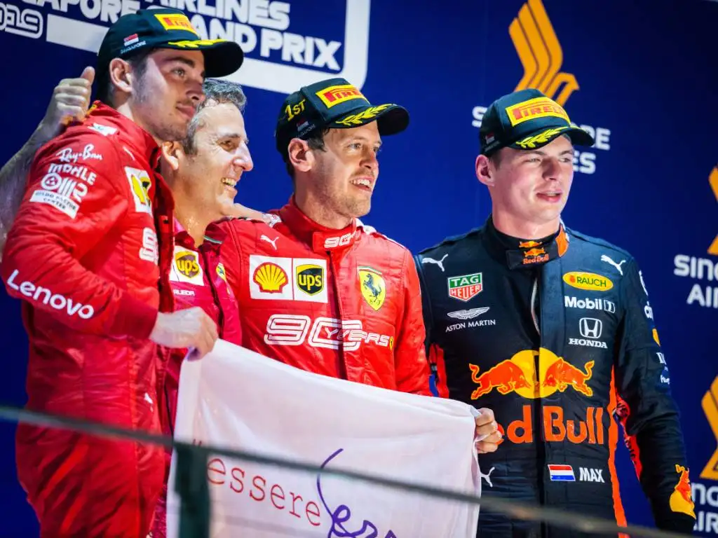 Ferrari Red Bull Singapore Grand Prix