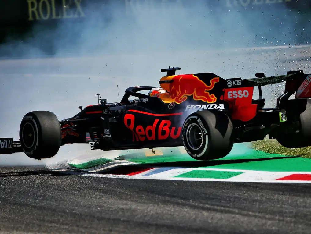 Max Verstappen flies Monza