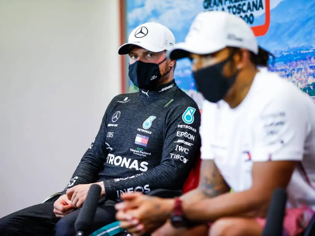 Valtteri Bottas Lewis Hamilton Tuscan Grand Prix