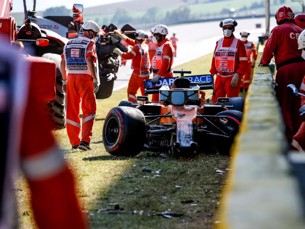 Carlos Sainz Tuscan GP crash