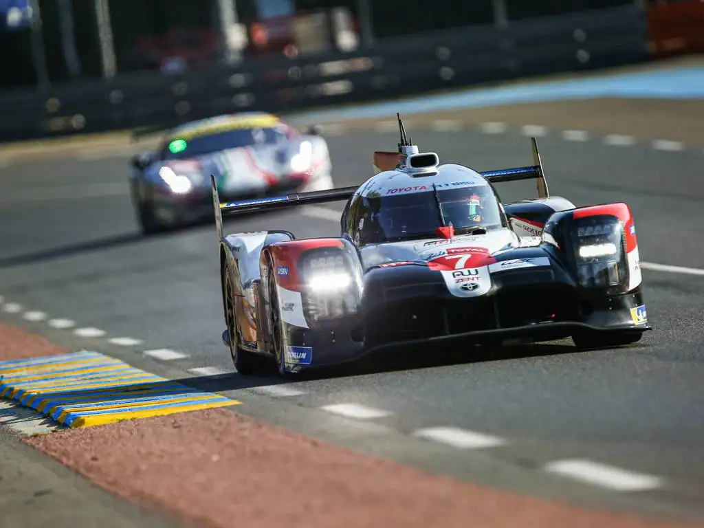 Kamui Kobayashi during Le Mans 24-Hour qualifying