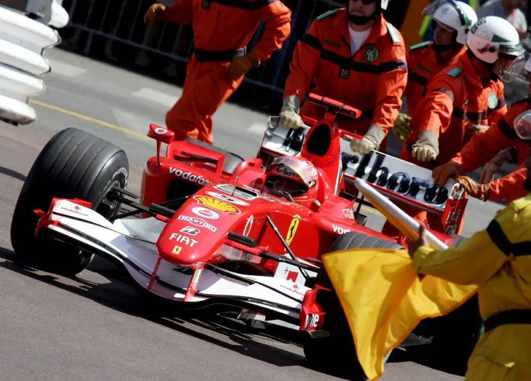 Michael Schumacher Ferrari Monaco 2006