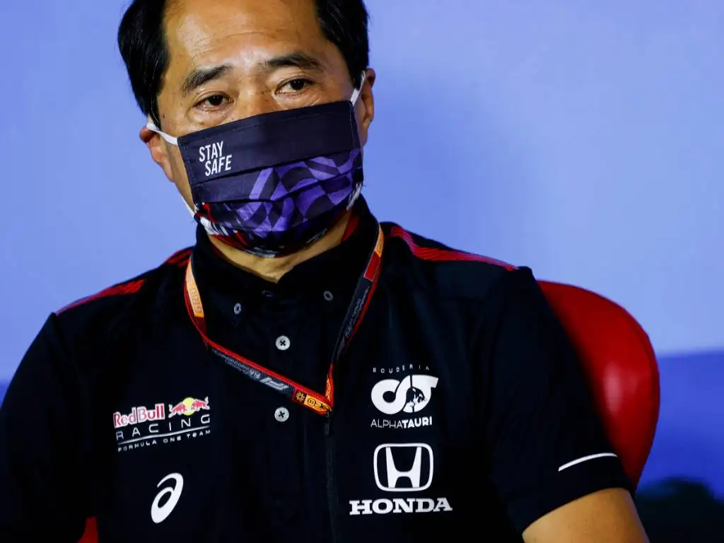 Honda’s technical director Toyoharu Tanabe