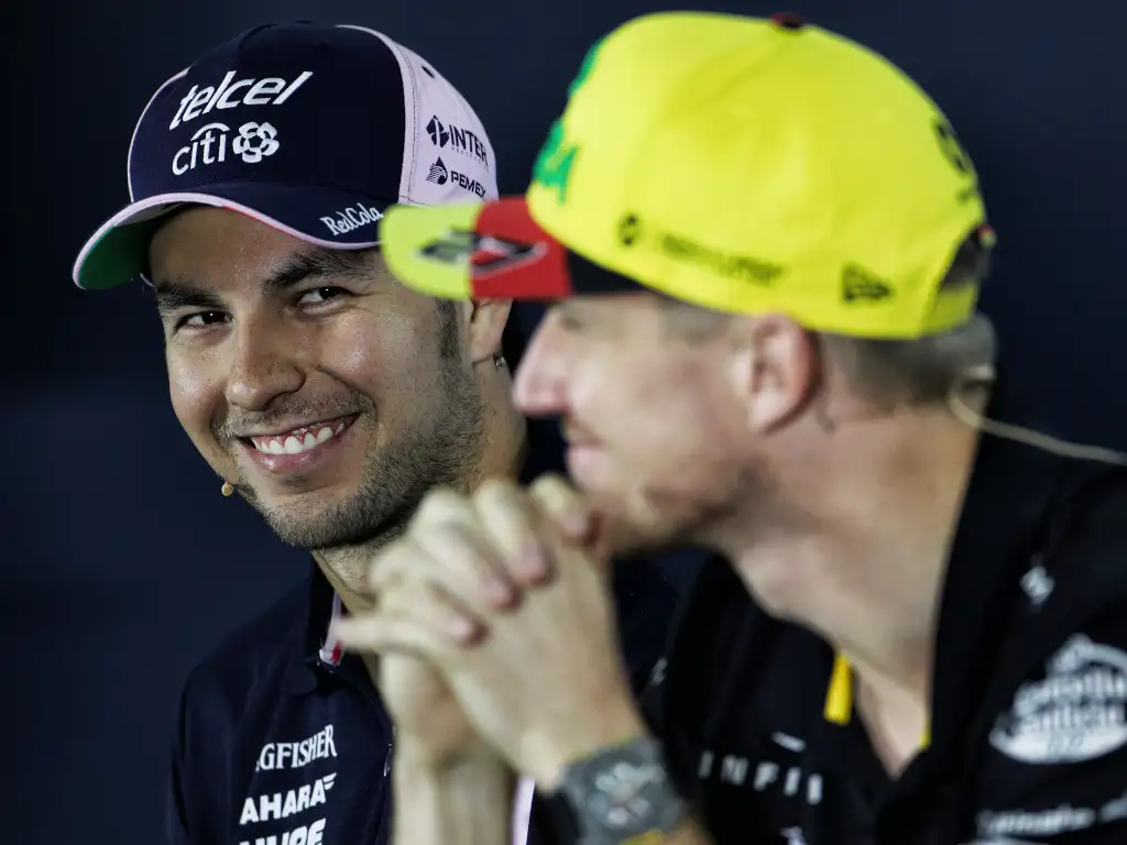 Sergio Perez and Nico Hulkenberg