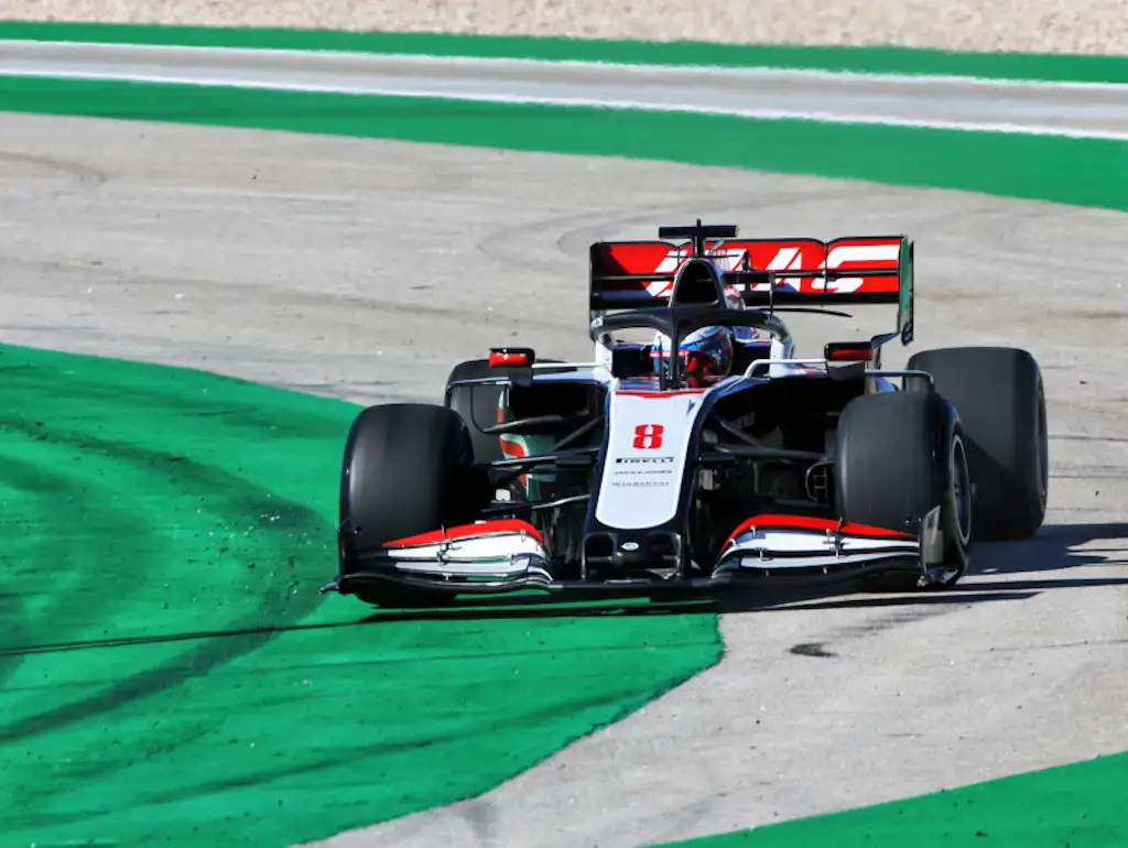 Romain Grosjean Algarve circuit