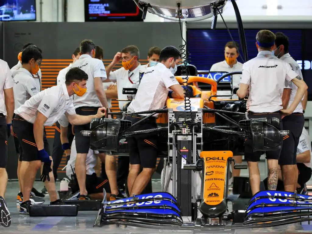 McLaren mechanics
