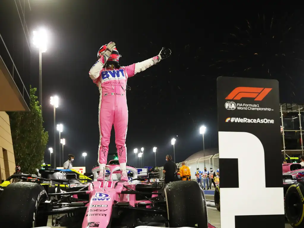 Sergio Perez Sakhir Grand Prix win