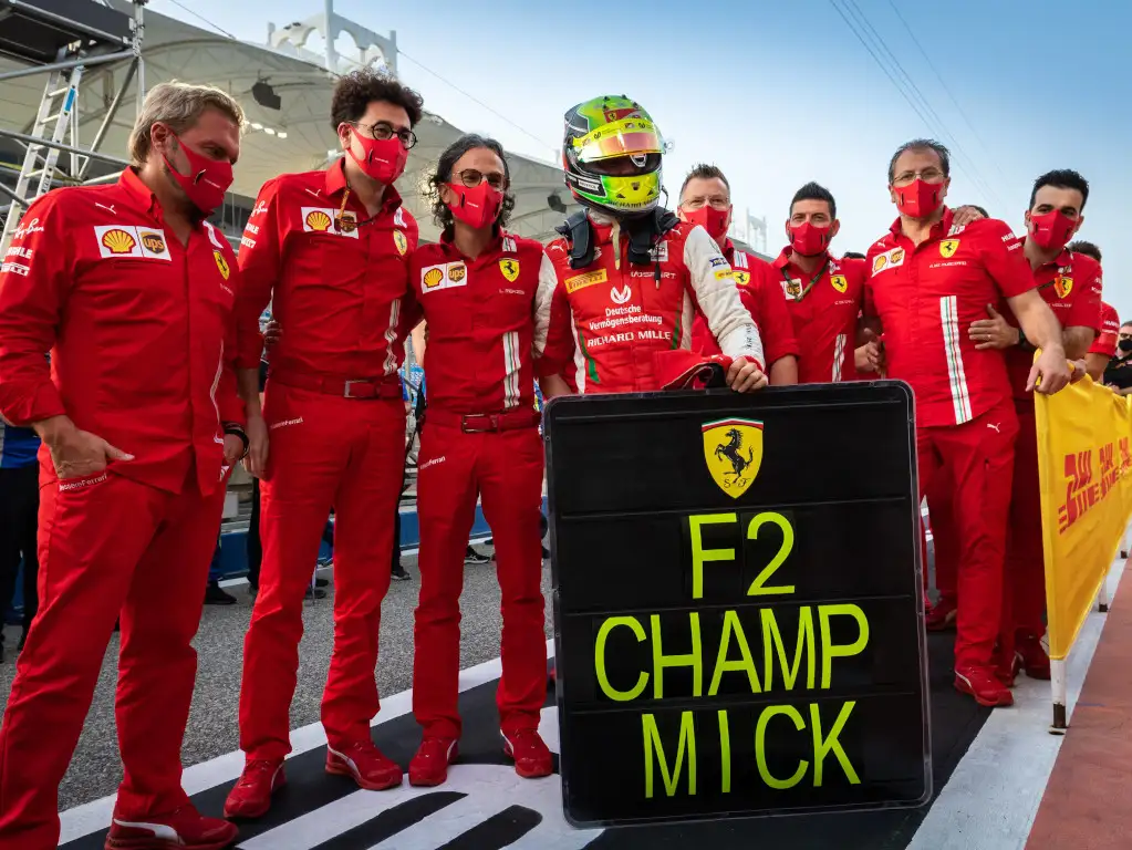 Mick Schumacher Formula 2 title Ferrari