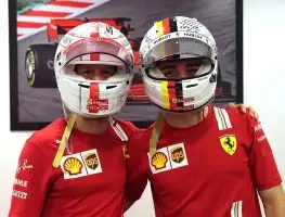 Vettel’s classy farewell message to Leclerc
