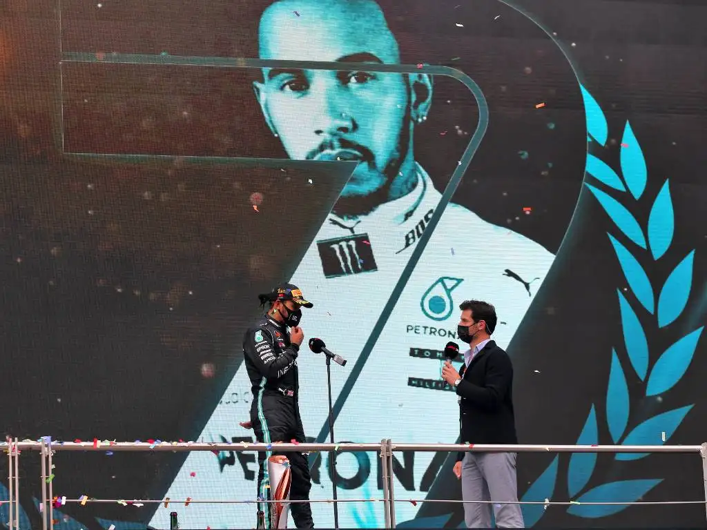 Mark Webber interviews Lewis Hamilton