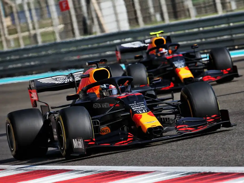 Juri Vips (left) and Sebastien Buemi, Red Bull