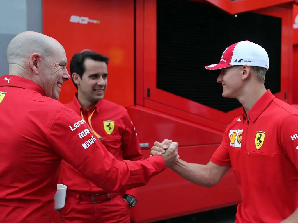 Jock Clear and Mick Schumacher