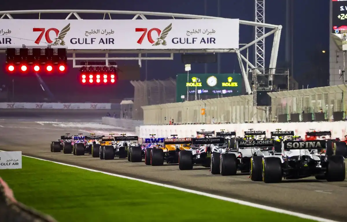 Bahrain Grand Prix grid