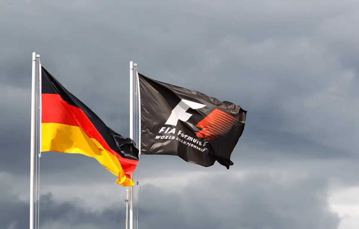 German and F1 flag