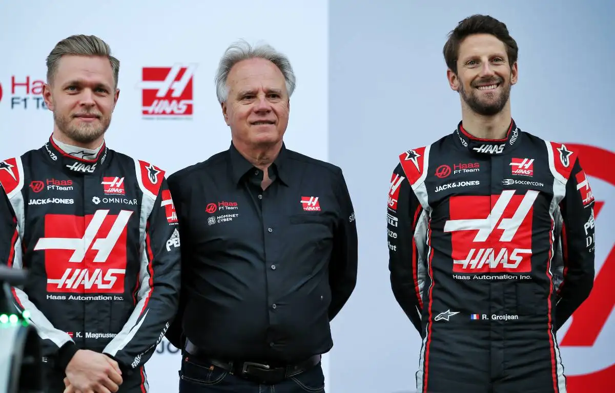 Kevin Magnussen, Gene Haas, Romain Grosjean