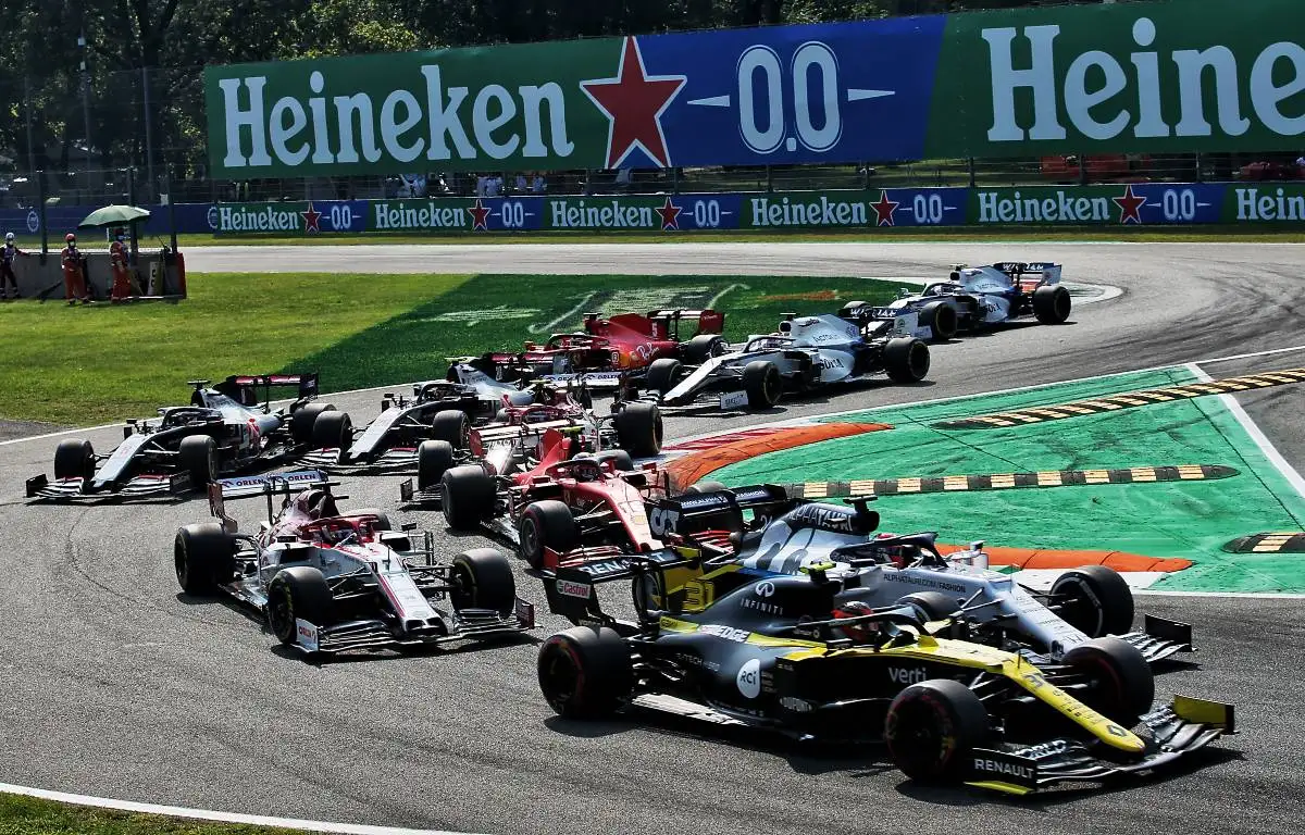 Italian Grand Prix start