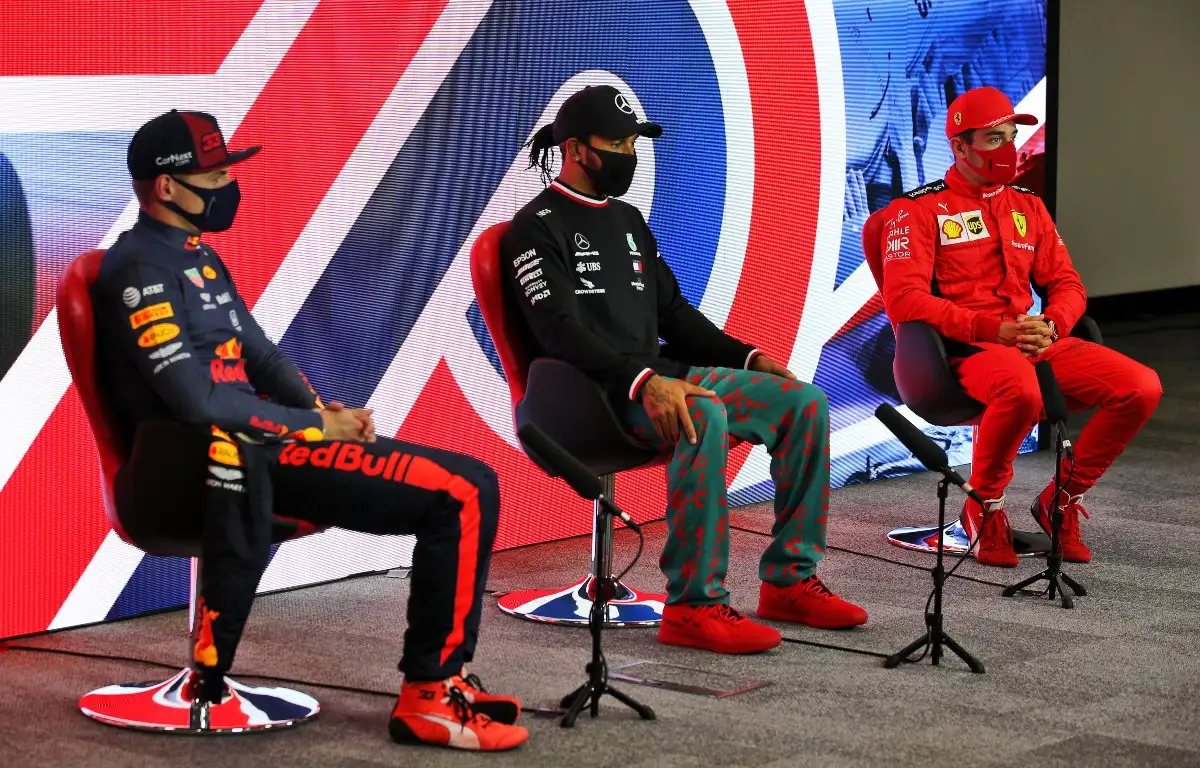 Max Verstappen Lewis Hamilton Charles Leclerc