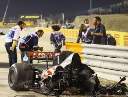 Romain Grosjean’s Bahrain fireball chassis to go on display at F1 exhibition in Madrid