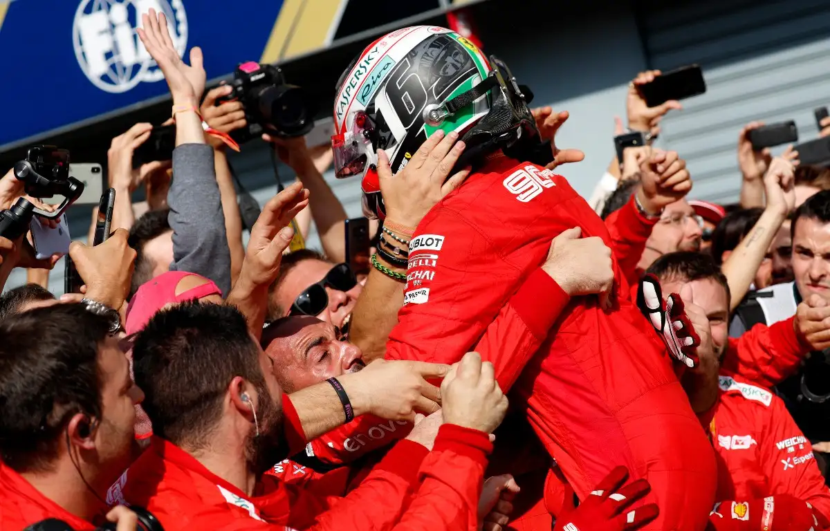 Charles leclerc Ferrari 2019 Italian Grand Prix