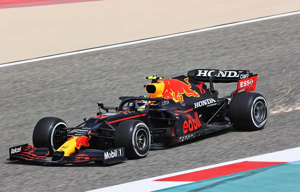 Sergio Perez Red Bull F1 Testing