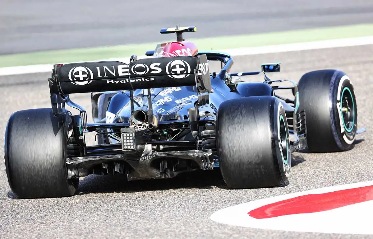 Valtteri Bottas Mercedes F1 Testing