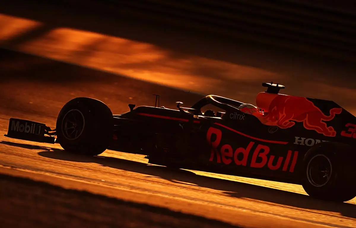Max Verstappen Red Bull F1 Testing