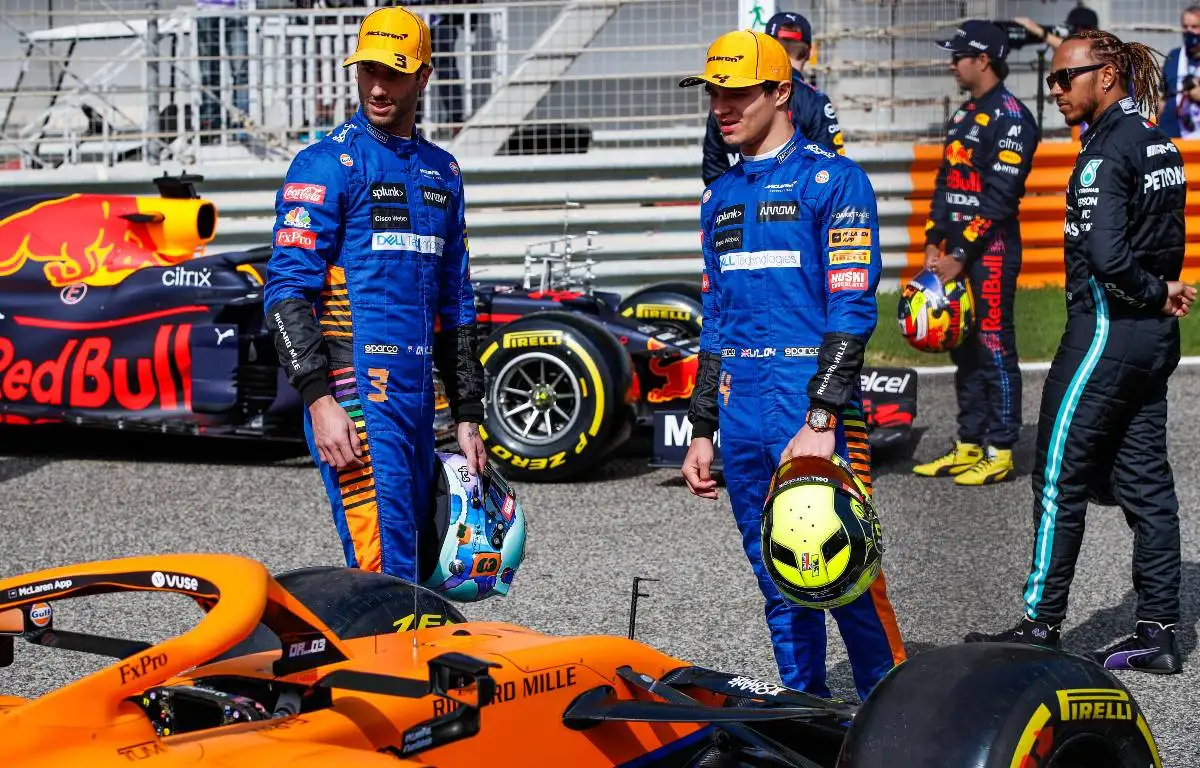 Lando Norris Daniel Ricciardo, McLaren