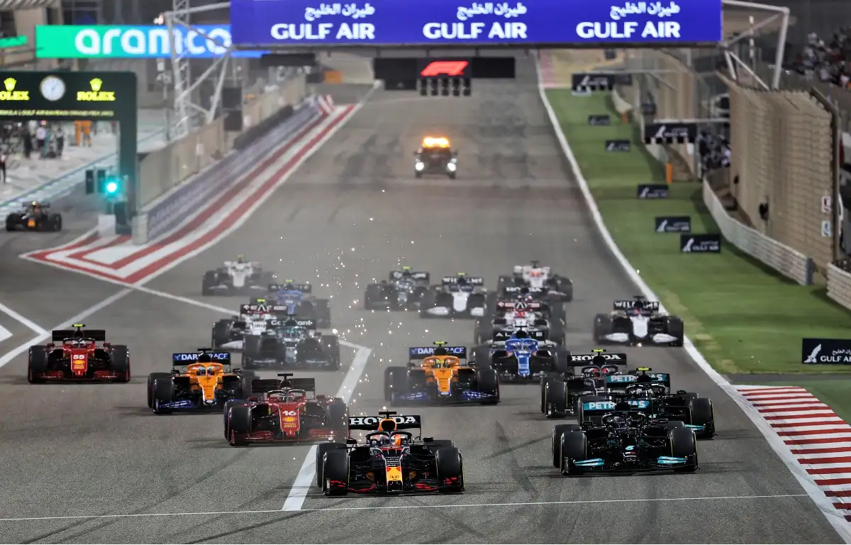 2021 Formula 1 Bahrain Grand Prix start