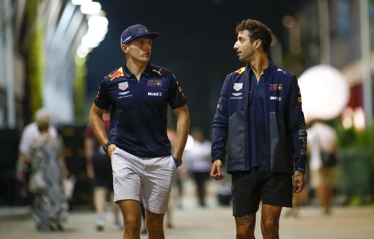 Daniel Ricciardo Max Verstappen