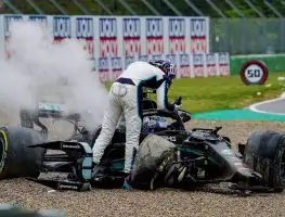Russell disputes he slapped Bottas after Imola crash