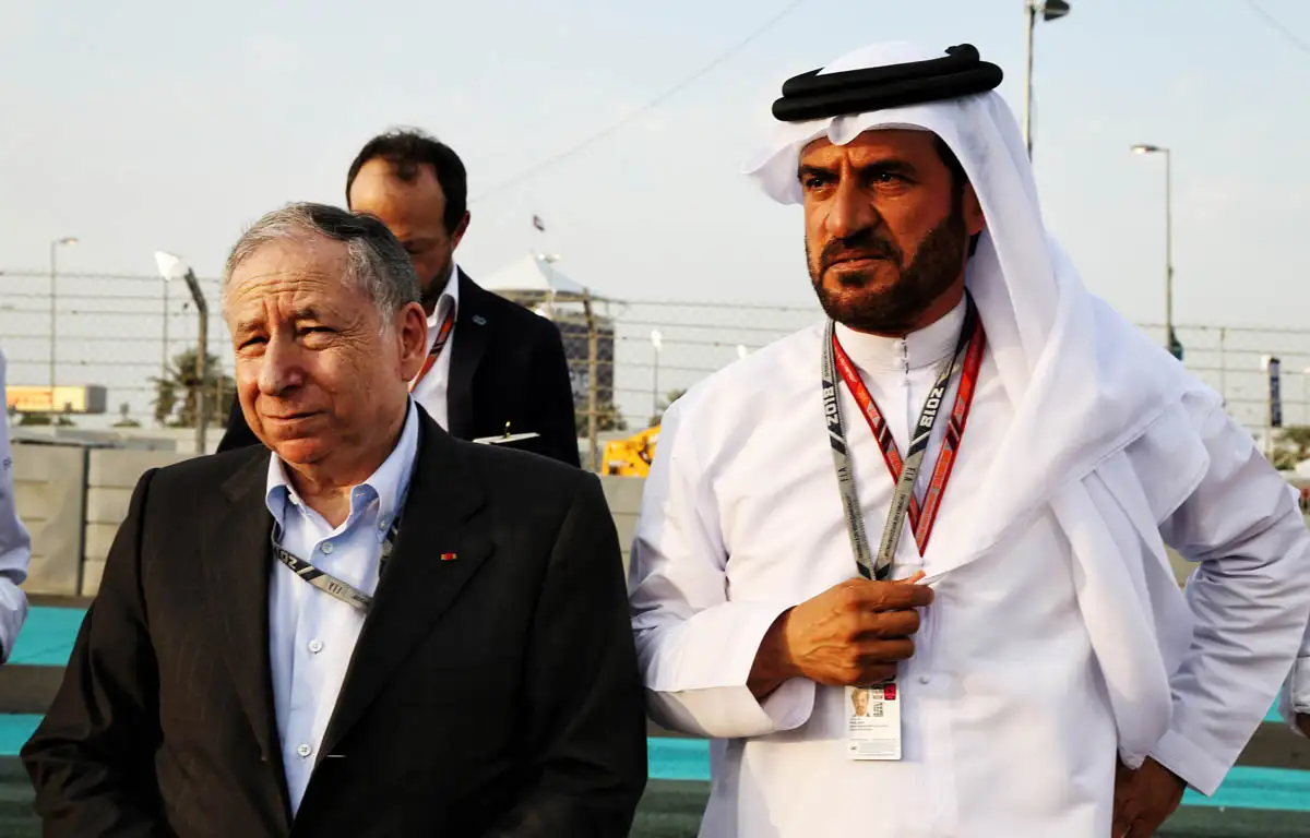 Jean Todt and Mohammed Bin Sulayem