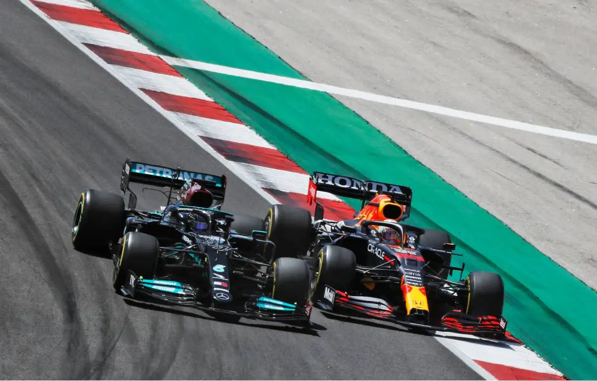 Lewis Hamilton, Mercedes, Max Verstappen, Red Bull, 2021 Portuguese Grand Prix