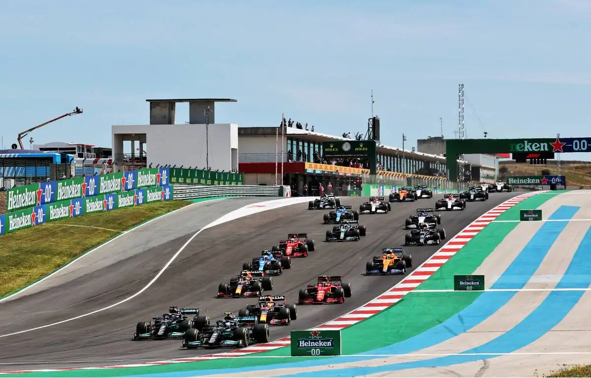 2021 Portuguese Grand Prix start