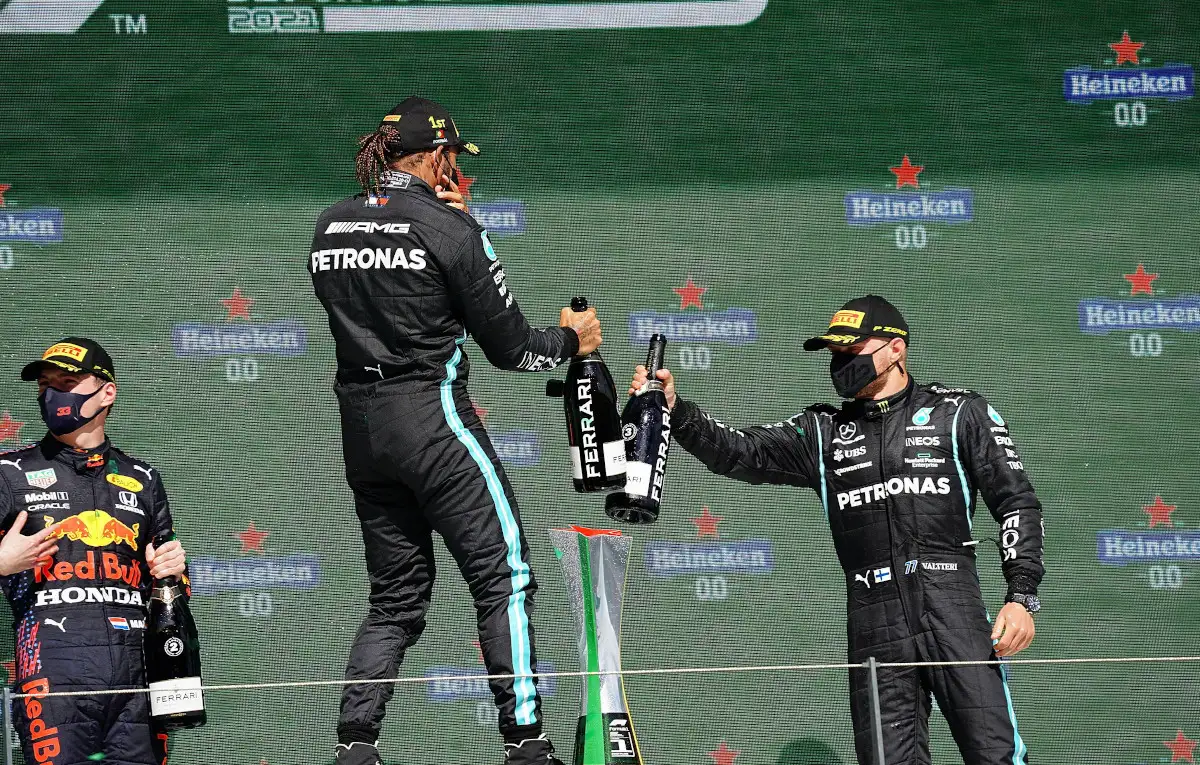 Portuguese GP podium 2021