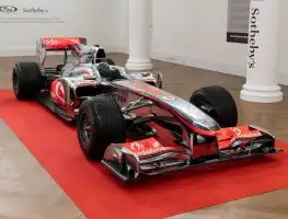 Hamilton’s 2010 McLaren to be auctioned at Silverstone