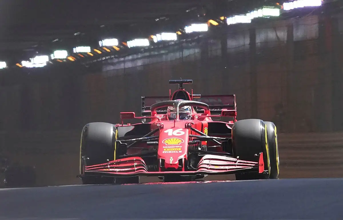 Charles Leclerc Monaco GP tunnel 2021 PA