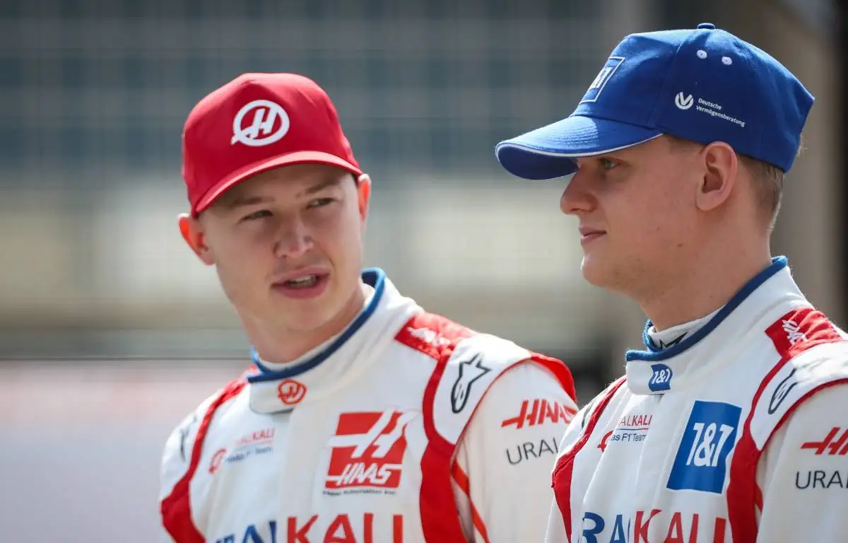 Nikita Mazepin Mick Schumacher Haas