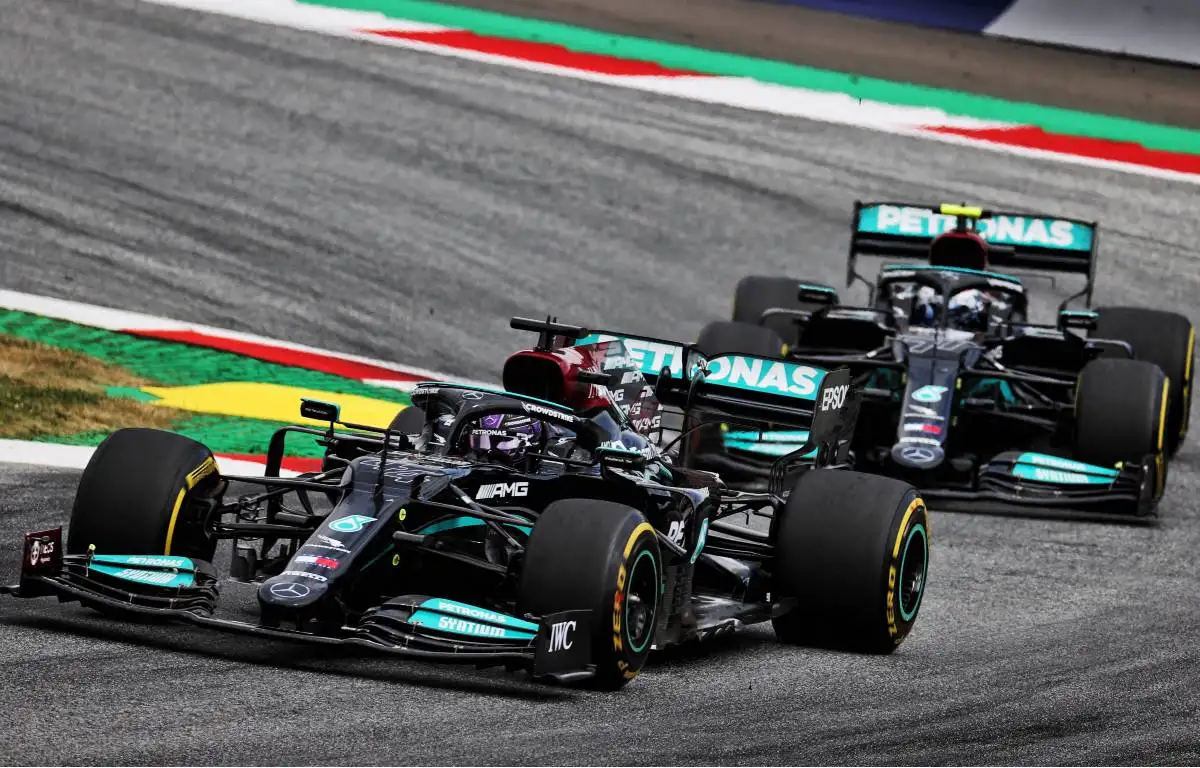 Lewis Hamilton and Valtteri Bottas, Mercedes