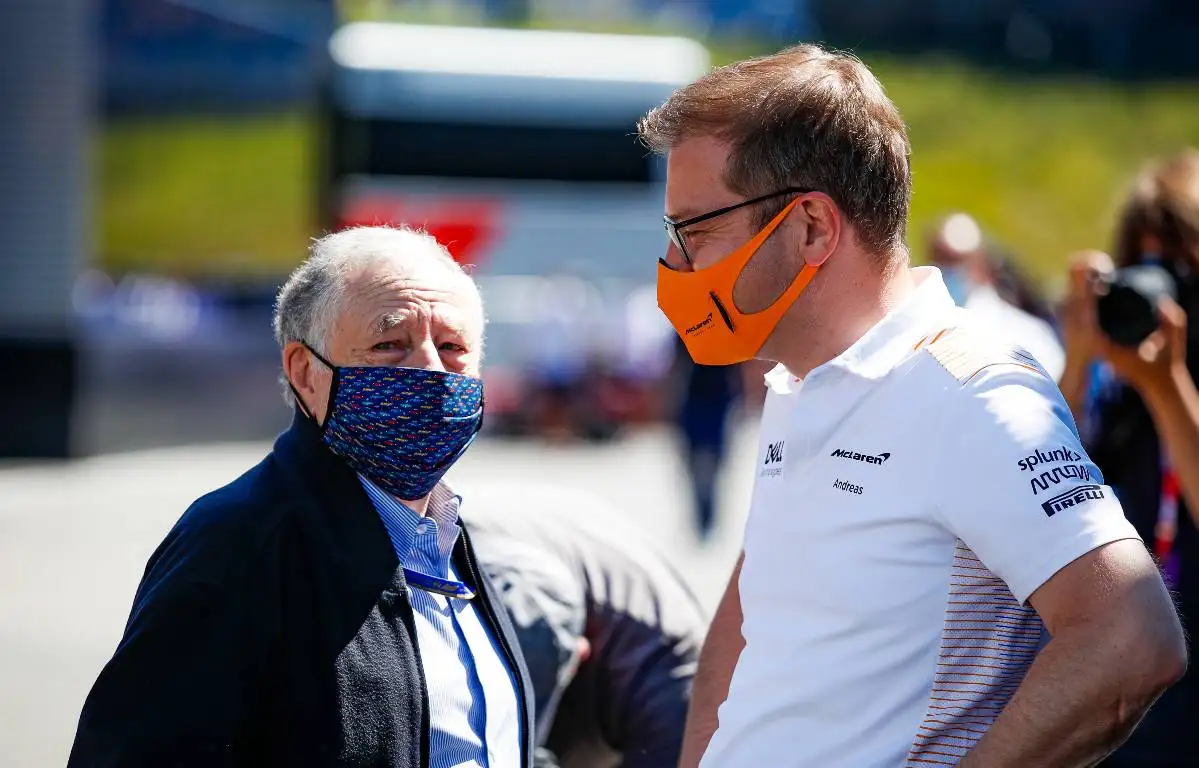 Jean Todt Andreas Seidl