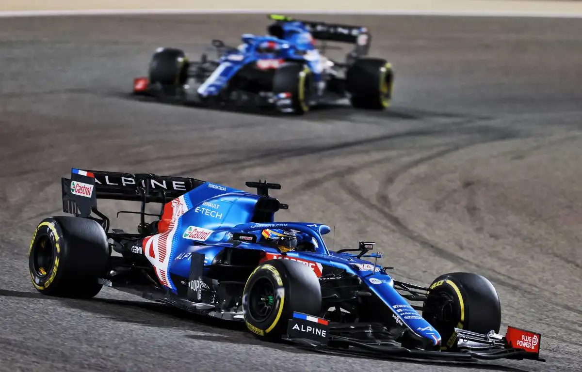 Fernando Alonso Esteban Ocon, Alpine