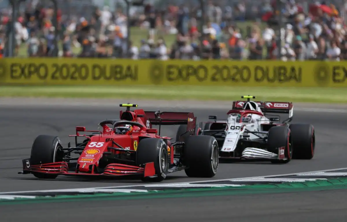 Carlos Sainz, Ferrari, Antonio Giovinazzi, Alfa Romeo