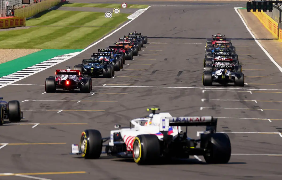 Sprint qualifying, Silverstone, July 2021.