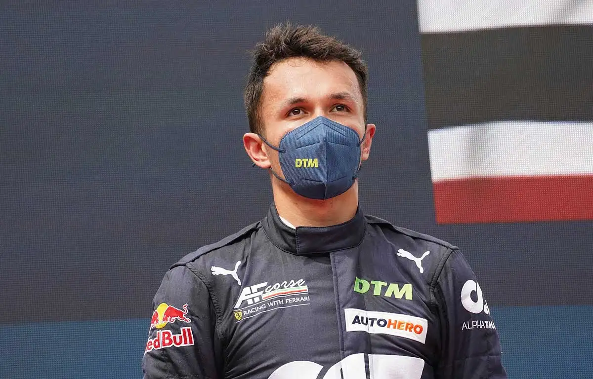 Alexander Albon, Red Bull, DTM, August 2021.