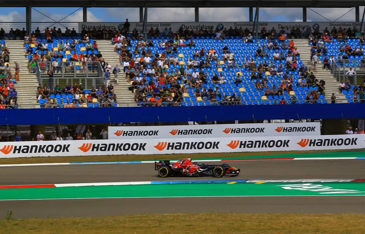 Toro Rosso STR1 at the TT Circuit Assen. Netherlands, July 2021.