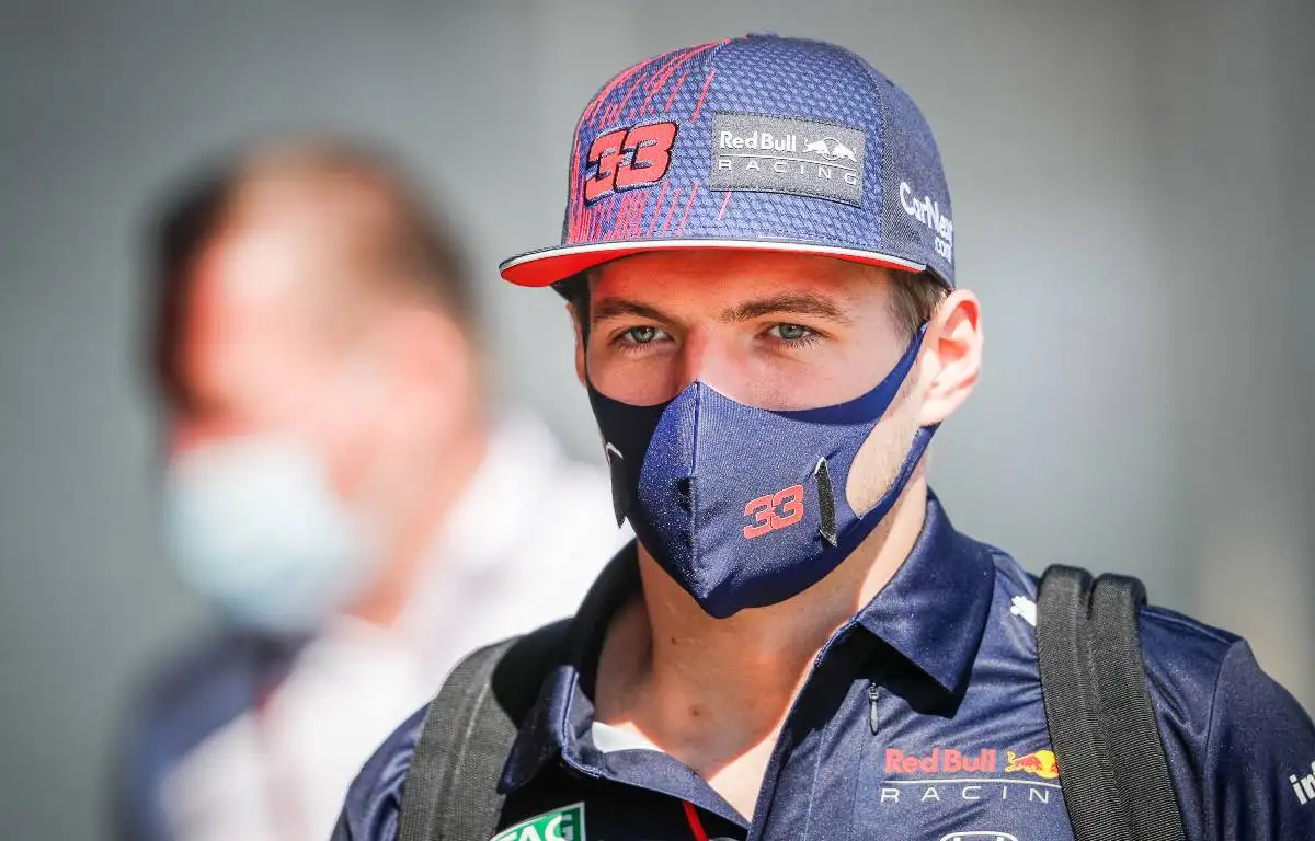 Max Verstappen [Red Bull] in the Hungarian Grand Prix paddock. July, 2021.