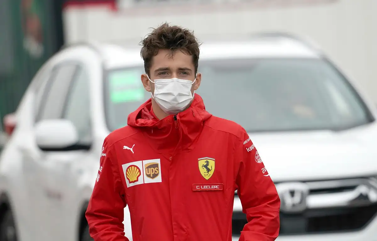 Charles Leclerc [Ferrari] ponders at Zandvoort. Netherlands, September 2021.